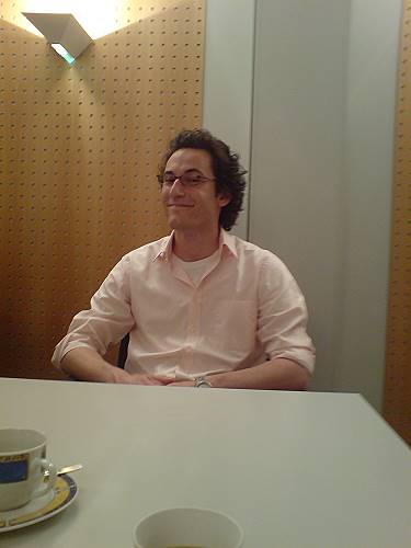 Akustik Jazz Trio, Daniel Engels in der Maske, SWR Baden-Baden 30 Mai 2005